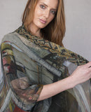 African Abstract Kimono