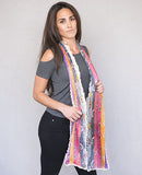 African Rainbow Scarf - Reversible