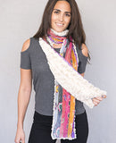 African Rainbow Scarf - Reversible