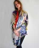 Nature's Fantasy Shawl Pom Pom