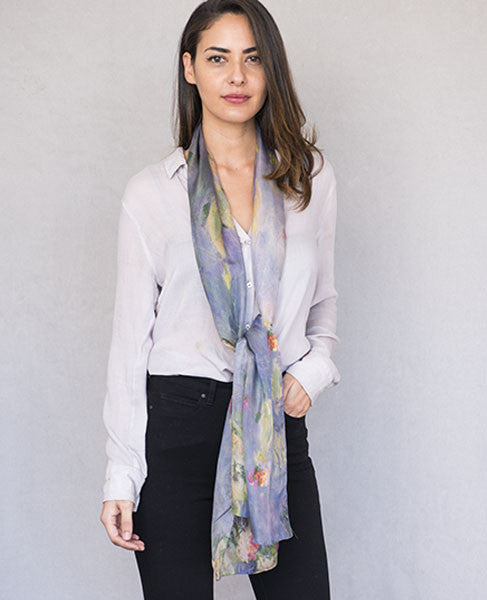 Waterlilies Shawl