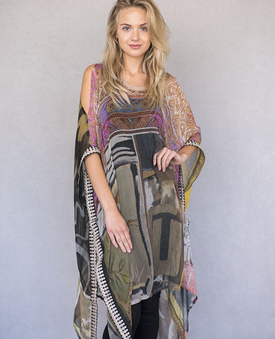 World Tapestry Kaftan